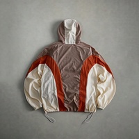 Veste coupe-vent légère et décontractée pour homme, avec capuche et protection solaire, color block, fabriquée par Benta Shangpin ODM/OEM