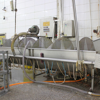 ZB prix d'usine automatique cuisse de poulet épluchage peau Machine griffe fabricant poulet pieds ligne de production