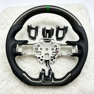 Vente flash, grandes économies, volant de voiture en fibre de carbone véritable pour Ford <span class=keywords><strong>Mustang</strong></span> <span class=keywords><strong>GT</strong></span>, accessoires de voiture - Product Image 6