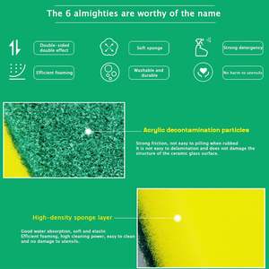 Éponge à vaisselle Éponge à récurer de cuisine Éponge de nettoyage de cuisine polyvalente - Product Image 2