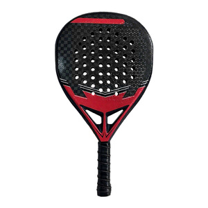 Diamant/larme/forme ronde logo personnalisé fibre de carbone 12k Raquette De Padel Paddle/padel Raquette De Tennis - Product Image 2