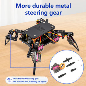 ACEBOTT ODM DIY Programmable pour Kits de Robotique <span class=keywords><strong>Arduino</strong></span> ESP8266 WIFI APP <span class=keywords><strong>Robot</strong></span> <span class=keywords><strong>Araignée</strong></span> à Quatre Pattes Alimenté avec Animations de Marche - Product Image 5