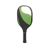 Raqueta de Pickleball con 9 Capas de Madera de Álamo, Orificios Perforados, Anillo de Silicona Adhesivo, Juego Individual