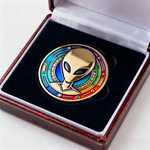 Nueva Llegada <span class=keywords><strong>Moneda</strong></span> <span class=keywords><strong>de</strong></span> Metal 3D para Colección, Venta al por Mayor, <span class=keywords><strong>con</strong></span> Esmalte Colorido, Diseño <span class=keywords><strong>de</strong></span> <span class=keywords><strong>Hombre</strong></span> en Forma <span class=keywords><strong>de</strong></span> Platillo, <span class=keywords><strong>Moneda</strong></span> <span class=keywords><strong>de</strong></span> Desafío Personalizada <span class=keywords><strong>de</strong></span> Dibujos Animados, Tema <span class=keywords><strong>de</strong></span> Seres Extraterrestres - Product Image 3