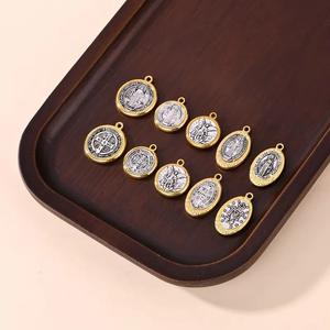 Saint Benedict Saint Michael Mary Charm Colgante <span class=keywords><strong>Medalla</strong></span> Santa Colgantes para hombres y mujeres - Product Image 1