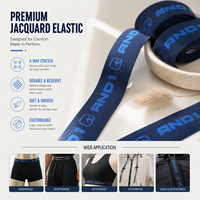 Sacs à vêtements Aoya de qualité supérieure en nylon/spandex jacquard, avec bande élastique confortable, couleur unie, personnalisables avec logo pour chaussures