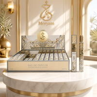 Crème Ivoire Her & Him EDP Spray avec Capuchon Doré et Présentoir – Idéal pour la Plage, les Festivals, les Réceptions et les Fêtes – Tenue Longue Durée