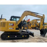 Excavatrice Caterpillar 307E2 d'occasion 100% japonaise, 7T, à bras court, haute qualité, bon état, faible nombre d'heures, prix bas, personnalisation possible
