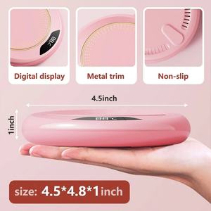 Chauffe-tasse USB pour thé au lait et café, maintien au chaud à 55 degrés, 3 niveaux de température réglables, affichage LED, sous-verre chauffant - Product Image 5