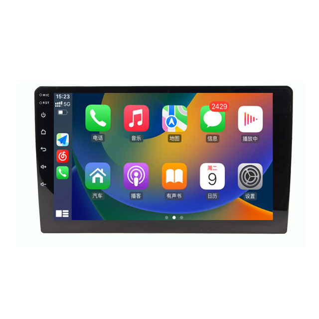 9 10'' HD Touch Screen Hicar Android IOS Wireless CarPlay BT Car Player GPS Navigation Built-in WIFI Rear Camera Voice Assistant