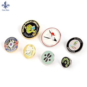 Tùy chỉnh thực hiện tổng hợp men kim loại phù hiệu pin với logo tùy chỉnh - Product Image 2