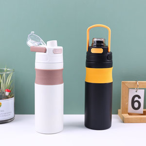 Flacon isolé sous vide en acier inoxydable 500 de 17oz 304 ml Bouteille d'eau de sport en plein air Gobelet de qualité supérieure 12-24 heures Isolation thermique - Product Image 2