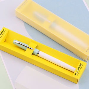 MAJOHN Xingzhi stylo-plume vert clair pour les étudiants qui écrivent et s'entraînent à la peinture en métal, stylo-plume artistique fabriqué en chine - Product Image 6