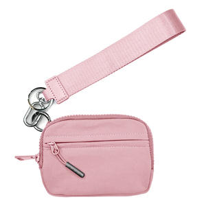 New Design Personalized Custom Wrist Purses Pouch Portable Nylon <b>Credit</b> <b>Card</b> <b>Holder</b> Purse Mini Zip Around Wristlet Wallet - Product Image 6