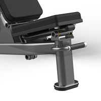Banc de musculation commercial réglable personnalisable pour entraînement à haute/basse intensité