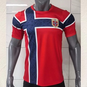 Maglia da Calcio Norvegia 2026/27 per Adulti, Comoda e Traspirante, con Numero e Emblema della Squadra, Divisa da Calcio Personalizzabile - Product Image 2