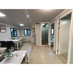 Casa Contenedor Plegable de Acero Ligero de 40 y 20 Pies, Expandible, Tipo Villa Pequeña, Apartamento Modular para Alquilar y Reventa - Product Image 2