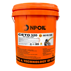 Huile industrielle pour engrenages NPOIL CETO 320, seau de 18 L, fût de 200 L, huile industrielle / huile pour engrenages, boîtes de vitesses pour camions, autobus et voitures - Product Image 1