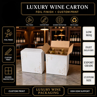 Boîte à vin en carton ondulé avec logo personnalisé, insert de séparation, diviseurs en carton pour le transport de verres, fabricant