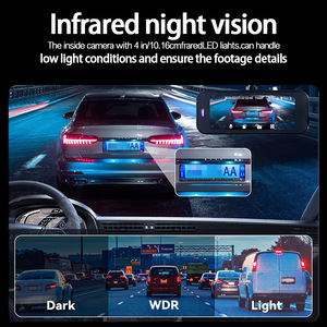 Dash <b>Camera</b> 1080P Triple Recording With Wi-Fi Smartphone Connectivity Wide Angle Night Vision Reversing <b>Camera</b> - Product Image 3