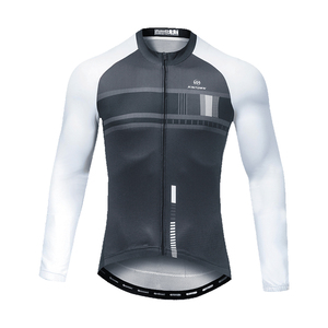 Jersey de Ciclismo de Manga Larga para Hombre y Mujer, de Secado Rápido, Transpirable, con Diseño Personalizado, Protección UV, para Primavera y Otoño - Product Image 2