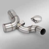 Tuyau de raccordement intermédiaire d'échappement 51 mm pour systèmes d'échappement moto KTM 390 ADV DUKE125/250/390 (2024-2026)
