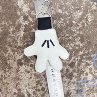 Creative mignon merveilleux gant en peluche pendentifs sac à dos suspendu sac à main décoratif porte-clés cadeaux
