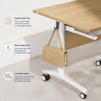 Modulaire en bois pliable Escritorio Plegable ensemble de tables de salle de conférence tables de salle de formation grandes en vente mobilier de bureau