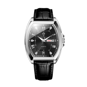 Reloj de Pulsera de Cuarzo para Hombre Gohuos 8814, Resistente al Agua, Correa de Cuero Premium, Fecha, Estilo Simple y Lujoso, para Negocios, <span class=keywords><strong>Compra</strong></span> al por Mayor - Product Image 2