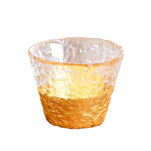 Juego de copas de <span class=keywords><strong>vino</strong></span> pequeñas de papel de aluminio dorado Frascos de sake Dispensadores de copas de <span class=keywords><strong>vino</strong></span>. - Product Image 4