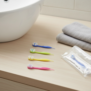 Set di Spazzolini da Denti Monouso Professionali Ebay&Tiktok con Setole Naturali, Grado Ospedaliero, Confezionati Singolarmente - Product Image 2