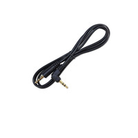 Câble audio stéréo mâle à mâle 3.5MM TRS Aux à angle droit plaqué or
