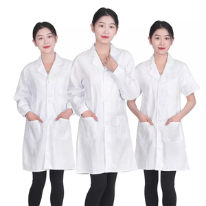 <span class=keywords><strong>2022</strong></span> Best Seller médico moda Unisex laboratorio batas logotipo personalizado Hospital Dental Doctor enfermera Scrubs uniforme - Product Image 2