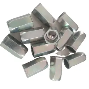 Promotion in stock BOLLHOFF RIVKLE Standard blind rivet nuts M8,Clamping range 3.5-6.0mm,Steel zinc-plated 34341080060