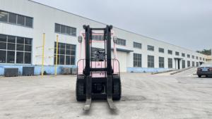 รถยกไฟฟ้าสีชมพูแบตเตอรี่3ตันพร้อมแบตเตอรี่ลิเธียมที่ผ่านการรับรอง CE - Product Image 3