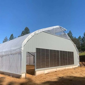 Simple Installation Single Arch Greenhouse,Total Blackout Protection,Water Storage Design Dry Area Use Single Span Blackout Film - Product Image 1