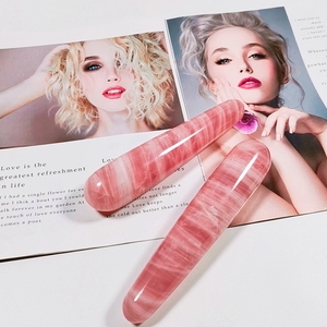 DIY Geschenkidee: Rosa Citrin Schwarzer Obsidian Kristall Massage Rosenquarz Yoni-Stab für Beckenbodentraining - Product Image 4