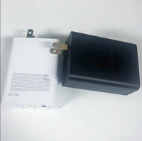 Adaptador de Corriente de Viaje de 65W con Enchufe para EE. UU., UE y Reino Unido, Cargador USB+Tipo C de Carga Súper Rápida para Samsung S22 S23 S24 S25 S26