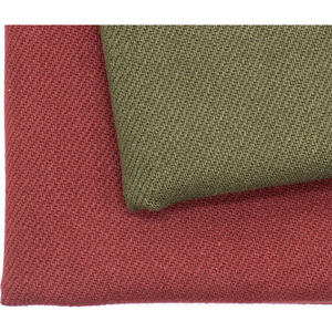 Tela de algodón elástico 8S Workwear Slub, sarga de derecha, tejido Sirospun, elástico, color caqui, en stock. - Product Image 5
