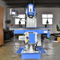 Fraiseuse verticale rotative HONGDA X5036, tête de fraisage à vitesse variable, fraiseuse verticale pour métaux X5036