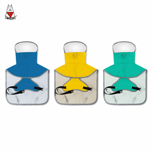 批发新款反光小大狗防水夹克PU材料可洗运动风格，带实心图案 - Product Image 6