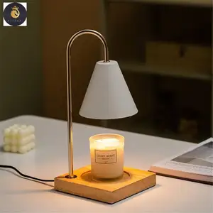 N202 100% Lampe électrique de chevet à gradation écologique pour la décoration intérieure Cire fondante Brûleur d'encens Lampe chauffante pour bougies