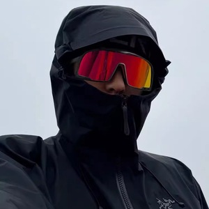 Cycling <b>Glasses</b> Full Rim Spherical Lens Polycarbonate UV Protection Anti Slip Outdoor Sports Sunglasses Men's - Product Image 2