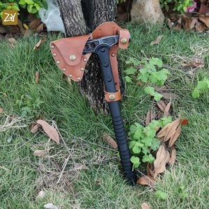 Funda de Cuero Genuino para Hacha, Funda Resistente con Cierre de Broche Metálico, Funda para Herramientas de Jardinería - Product Image 6