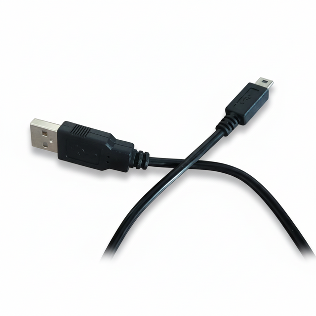 USB a to Mini 5P USB 2.0 Shielded Data Sync Charging Cable 1m 28AWG Pure Copper Conductor PVC Jacket for Camera POS