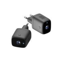 Nueva venta pequeña cámara HD Plug 1080P seguridad niñera grabadora de vídeo cámara infrarroja inalámbrica