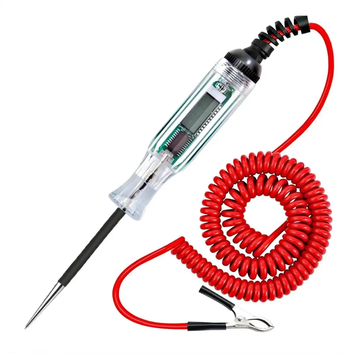 3-48V Auto Circuit Tester Digitale Elektrische Test Potlood 12 V Lichtspanning Diagnostisch Hulpmiddel Voor Auto Vrachtwagen Motorfiets