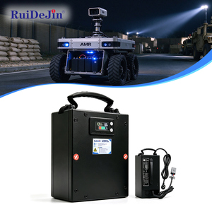 Batería de Litio UGV Resistente a Impactos e Impermeable con BMS Inteligente y Monitoreo de Temperatura de 24V para Robot Terrestre Autónomo Industrial - Product Image 1
