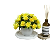 Kunststof kunstbloemen, nep bonsai in pot, INS-stijl design, decoratie voor binnen en buiten, foto props, slaapkamer, woonkamer, kantoor