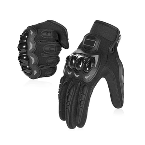 Gants de moto de performance à cinq doigts, imperméables et antidérapants pour le cyclisme sportif, les voyages routiers et les trajets quotidiens – Confort et adhérence - Product Image 4